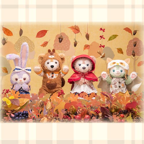 Delightful Autumn Woods シェリーメイ　ぬいぐるみバッジ