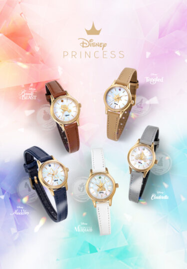 ホワイトデーにもオススメ♡ディズニープリンセスの腕時計“Piece of Time”が大人かわいい！【K.UNO】