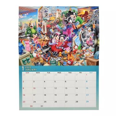 【shopDisney】2022年のカレンダー・手帳を紹介！ディズニーと一緒にスケジュール管理♪