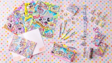 ミッキーたちがパークを楽しむポップなデザイン☆お土産にもオススメな文房具＆雑貨が登場【東京ディズニーリゾート】