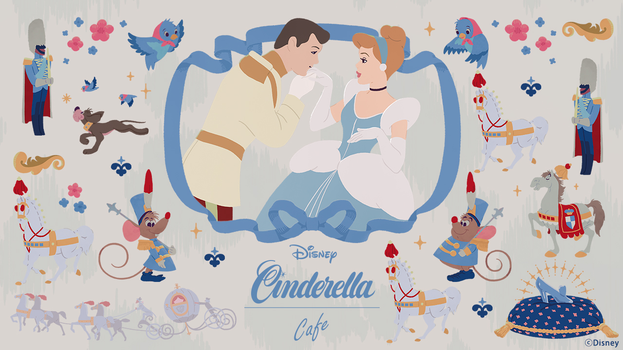今春、東京・名古屋・大阪で『シンデレラ』のスペシャルカフェ開催