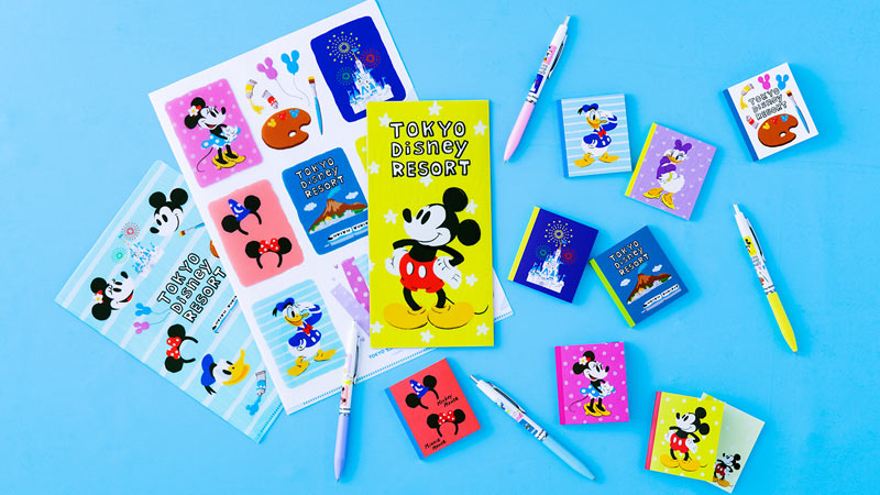絵の具で描いたようなレトロなイラストがかわいい 春からの新生活にぴったりな雑貨 文具が新登場 東京ディズニーリゾート D Tips 絵の具で描いたようなレトロなイラストがかわいい 春からの新生活にぴったりな雑貨 文具が新登場 東京ディズニーリゾート D Tips