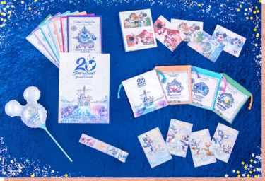 「タイム・トゥ・シャイン！」東京ディズニーシー20周年グランドフィナーレのグッズ＆周年デザインのぬいぐるみが登場♪