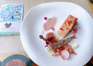 ジェラトーニのデザートがかわいい♡桜をテーマにしたカナレットのスペシャルコースをご紹介！【東京ディズニーシー20周年】